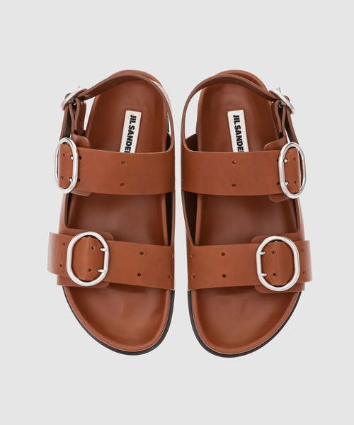 JIL SANDER(ジルサンダー)の「SANDAL(サンダル・メンズ・ブラウン系・41)」の2枚目の写真