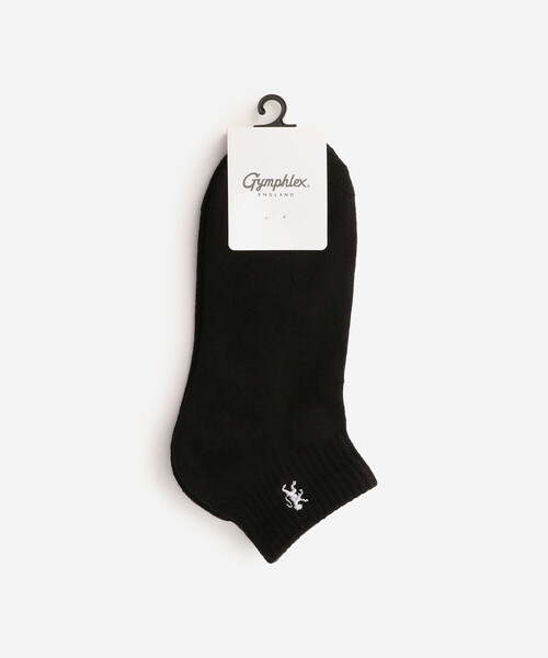 GYMPHLEX（ジムフレックス）の「Gymphlex | ショート クルーソックス WOMEN（ソックス/靴下・レディース・ブラック/ホワイト・WOMENS）」の3枚目の写真
