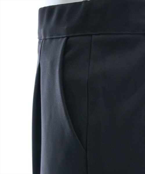 clear(クリア)の「ストレッチテーパードパンツ≪2024AW新作≫(スラックス・レディース・アイボリー/ブラック・M/S)」の4枚目の写真
