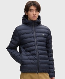 FRED PERRY（フレッドペリー）の「【先行予約受付中】Hooded Insulated Jacket/フード付きインサレート中綿ジャケット（ダウンジャケット/コート）」