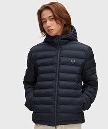 FRED PERRY（フレッドペリー）の「【先行予約受付中】Hooded Insulated Jacket/フード付きインサレート中綿ジャケット（ダウンジャケット/コート）」