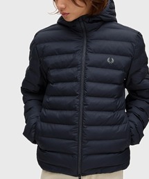 FRED PERRY（フレッドペリー）の「ZOZO限定！！【先行予約受付中】Hooded Insulated Jacket／フード付きインサレート中綿ジャケット（ダウンジャケット/コート）」