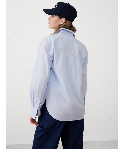 ブラウス シャツ BANANA REPUBLIC FACTORY STORE　　クラシックポプリンシャツ レディース セール】BANANA REPUBLIC FACTORY STORE クラシックポプリン