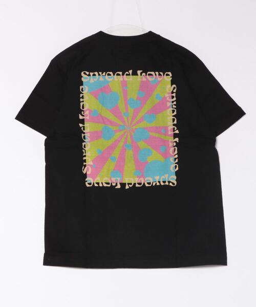 sunny branch（サニーブランチ）の「★Spread Love★オリジナルプリント S/S T（Tシャツ/カットソー・レディース・ブラック/ホワイト・MEDIUM/LARGE/SMALL）」の3枚目の写真