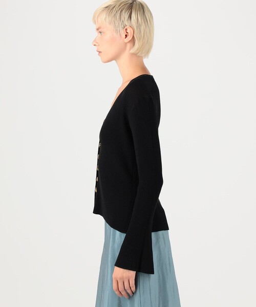 BY MALENE BIRGER（バイマレーネビルガー）の「BY MALENE BIRGER CIRELLA カーディガン（カーディガン/ボレロ・レディース・ブラック・XS）」の8枚目の写真