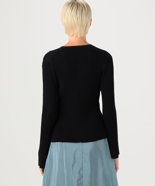 BY MALENE BIRGER（バイマレーネビルガー）の「BY MALENE BIRGER CIRELLA カーディガン（カーディガン/ボレロ・レディース・ブラック・XS）」の7枚目の写真