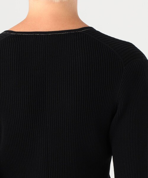 BY MALENE BIRGER（バイマレーネビルガー）の「BY MALENE BIRGER CIRELLA カーディガン（カーディガン/ボレロ・レディース・ブラック・XS）」の5枚目の写真