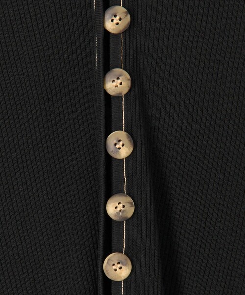 BY MALENE BIRGER（バイマレーネビルガー）の「BY MALENE BIRGER CIRELLA カーディガン（カーディガン/ボレロ・レディース・ブラック・XS）」の2枚目の写真