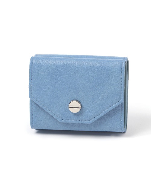 メタルボタンミニウォレット / 127369（財布）｜LAKOLE（ラコレ）の