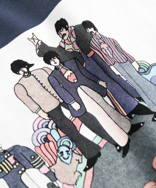 THRIFTY LOOK(スリフティールック)の「THRIFTY LOOK / スリフティールック THRIFTY "THE BEATLES" TEE ビートルズ バンドTシャツ バンT(Tシャツ/カットソー・メンズ・ネイビー/ブラック・X-LARGE/LARGE/MEDIUM)」の12枚目の写真