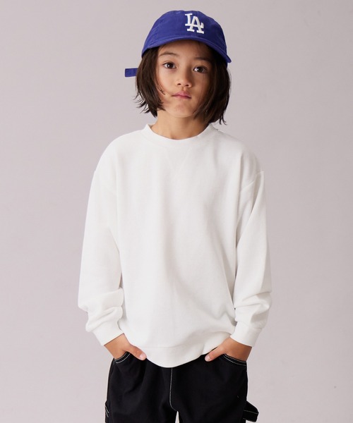 セール】【PAIRMANON STREET】裏毛 ガゼット付き シンプル トレーナー