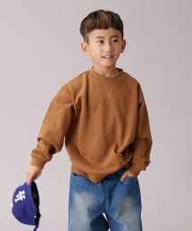 PAIRMANON STREET | 【PAIRMANON STREET】裏毛 ガゼット付き シンプル トレーナー(スウェット)