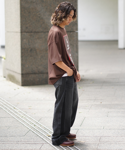 Wrangler（ラングラー）の「Wrangler / ラングラー WREMAKE BROKEN DENIM　WM0799（デニムパンツ・メンズ・ブラック/ネイビー・MEDIUM/LARGE）」の5枚目の写真