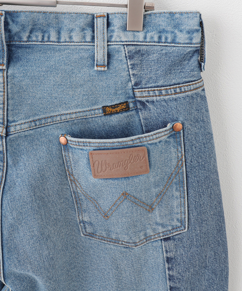 Wrangler（ラングラー）の「Wrangler / ラングラー WREMAKE BROKEN DENIM　WM0799（デニムパンツ・メンズ・ブラック/ネイビー・MEDIUM/LARGE）」の19枚目の写真