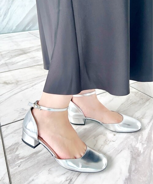 ESPERANZA(エスペランサ)の「スクエアローヒールセパレートパンプス(パンプス・レディース・ブラック系1/その他1・L/M/S)」の16枚目の写真