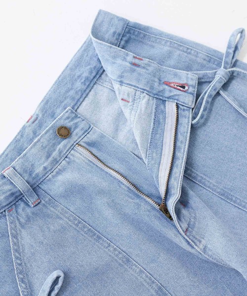 somari imagination(ソマリ イマジネーション)の「『リボン付きデニムペインターパンツ』(デニムパンツ・レディース・ブルー/インディゴブルー・S~M/L~LL/3L)」の19枚目の写真