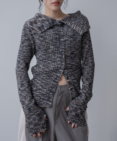 MIXカラー2WAYカーディガン（カーディガン/ボレロ）｜VACANCY（ヴァカンシー）