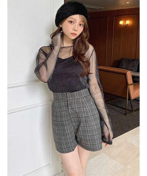 RESEXXY(リゼクシー)の「ベーシックショートパンツ【セットアップ着用可能】(その他パンツ・レディース・その他/その他1/グレー・FREE)」の8枚目の写真