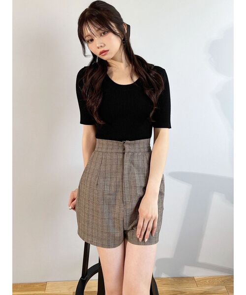 RESEXXY(リゼクシー)の「ベーシックショートパンツ【セットアップ着用可能】(その他パンツ・レディース・その他/その他1/グレー・FREE)」の14枚目の写真