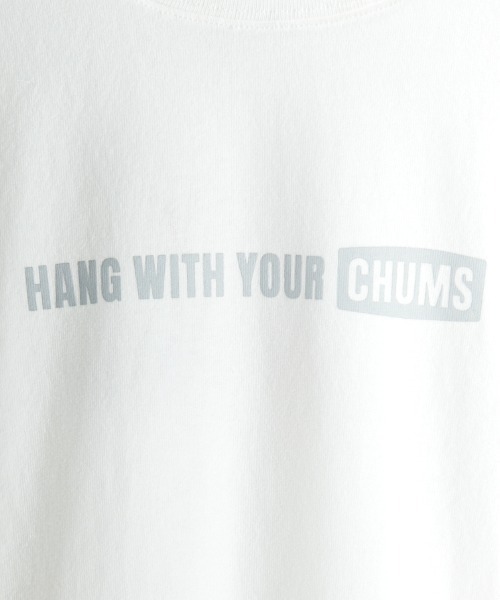 CHUMS（チャムス）の「[CHUMS/チャムス] オーバーサイズ ブービーバックプリント ロングスリーブTシャツ（Tシャツ/カットソー・レディース・ホワイト/ブラック・L/M）」の21枚目の写真