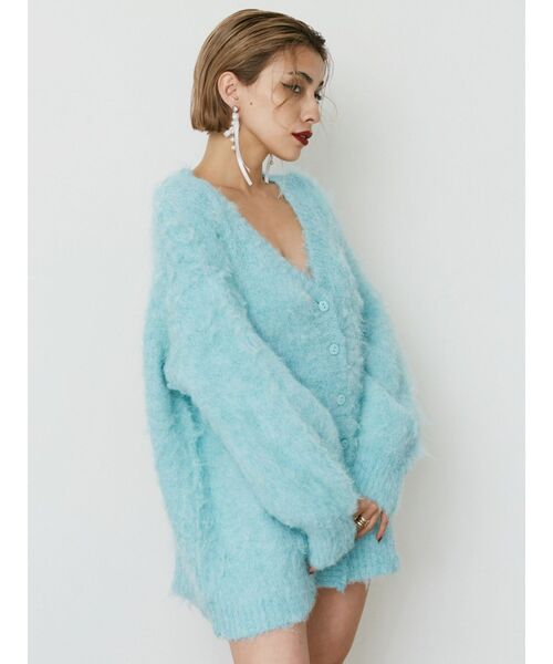 【セール】【WEB限定】ソフトシャギーニットカーディガン（ニット/セーター）｜EVRIS（エヴリス）