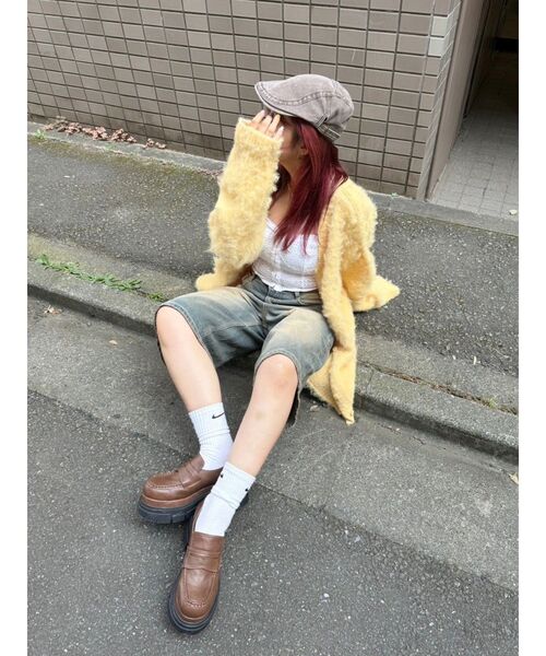 【セール】【WEB限定】ソフトシャギーニットカーディガン（ニット/セーター）｜EVRIS（エヴリス）