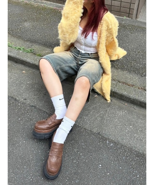 【セール】【WEB限定】ソフトシャギーニットカーディガン（ニット/セーター）｜EVRIS（エヴリス）