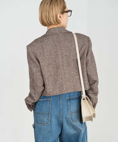 Spick & Span（スピックアンドスパン）の「ツィードクロップド 