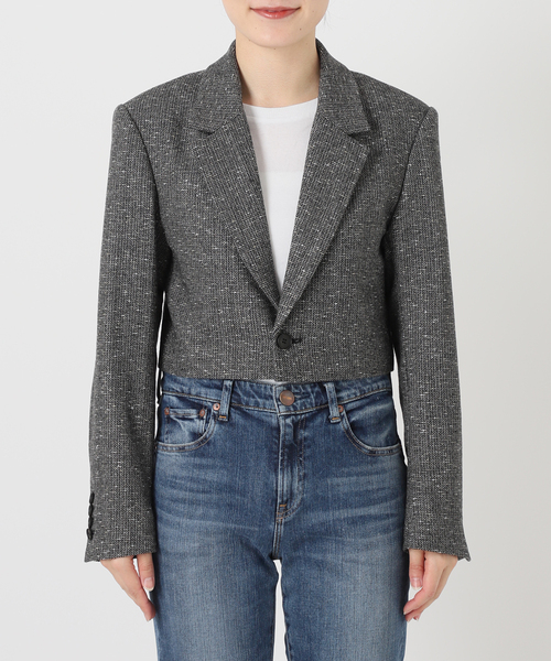 Spick & Span（スピックアンドスパン）の「ツィードクロップド 