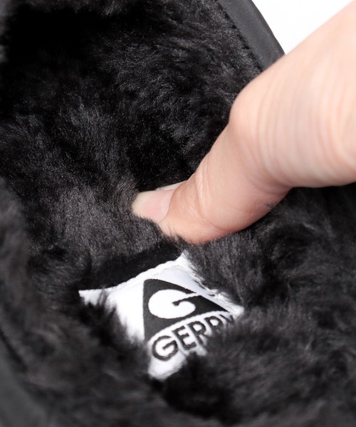 GERRY(ジェリー)の「ふかふかソール 中綿入りパデッド モックシューズ スリッポン(内ボア仕様)(スリッポン・メンズ・ブラック/ブラウン/オレンジ・M/L/LL)」の10枚目の写真