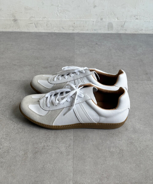 DouDou（ドゥドゥ）の「GERMAN TRAINER（スニーカー・レディース・ブラック/ホワイト・37/38）」の7枚目の写真