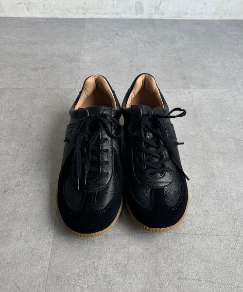 DouDou（ドゥドゥ）の「GERMAN TRAINER（スニーカー・レディース・ブラック/ホワイト・37/38）」の13枚目の写真