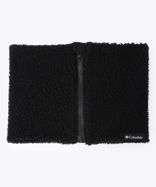 Columbia（コロンビア）の「Columbia／オウルピーク ネックゲイター フロントジップ ボア フリース／コロンビア（ネックウォーマー/スヌード・レディース・ベージュ/ブラウン/グレー/ブラック・ONE SIZE）」の6枚目の写真