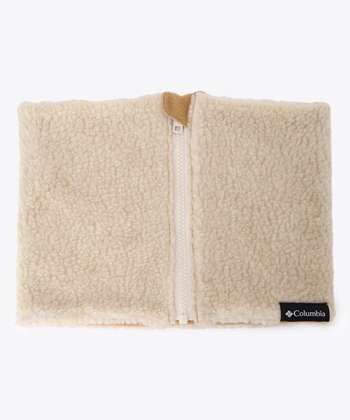 Columbia／オウルピーク ネックゲイター フロントジップ ボア フリース