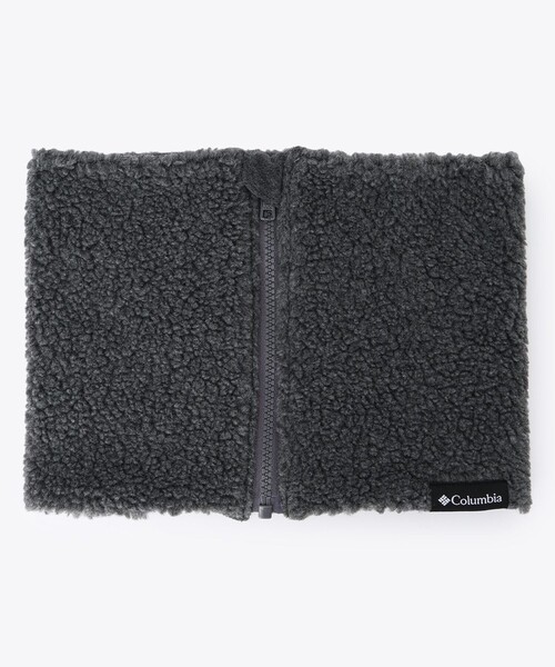 Columbia（コロンビア）の「Columbia／オウルピーク ネックゲイター フロントジップ ボア フリース／コロンビア（ネックウォーマー/スヌード・レディース・ベージュ/ブラウン/グレー/ブラック・ONE SIZE）」の15枚目の写真