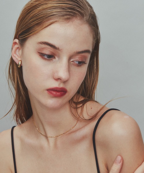 ciite'（シーテ）の「simple snake necklace / シンプルスネークネックレス 1mm（ネックレス・レディース・ゴールド/シルバー/ピンクゴールド・FREE）」の11枚目の写真