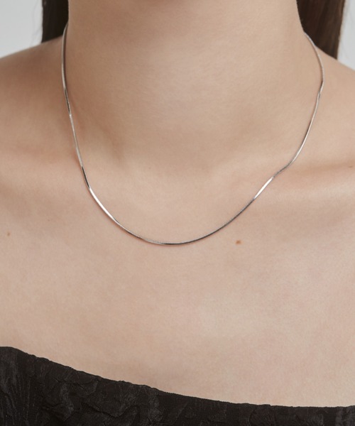 Caltorite シンプルネックレス セール】simple snake necklace / シンプルスネークネックレス 1mm