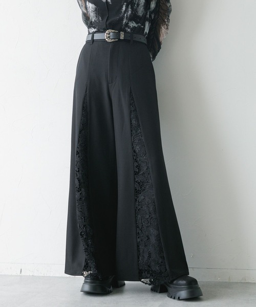 HARE（ハレ）の「フロントレースキリカエパンツ(HARE)（その他パンツ・レディース・グレー/ブラック・FREE）」の7枚目の写真