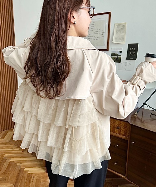 新品未使用❣️エミリオプッチトレンチコート 組曲 S(クミキョク エス)の【マシンウォッシャブル】タイプ