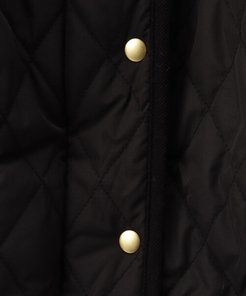 ITS'DEMO(イッツデモ)の「◆【首元あたたか】キルトフードコート(その他アウター・レディース・ブラック/ブラウン系/ライトベージュ・38/40)」の9枚目の写真