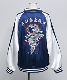 REFLEM（レフレム）の「【 REFLEM × Dust Devil SPECIAL COLLABORATION 】REFLEM×Dust Devilコラボスカジャン（スカジャン）」