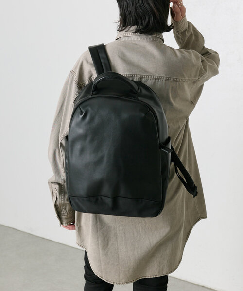 ear PAPILLONNER（イアパピヨネ）の「ダブルオープンリュック（バックパック/リュック・レディース・ブラック・FREE）」の16枚目の写真