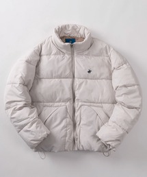 BEVERLY HILLS POLO CLUB（ビバリーヒルズポロクラブ）の「【71】【BEVERLY HILLS POLO CLUB/ビバリーヒルズポロクラブ】ブランドロゴ ワンポイント刺繍 パディングスタンドジャケット ファイバーダウンジャケット/撥水/防風（ダウンジャケット/コート）」