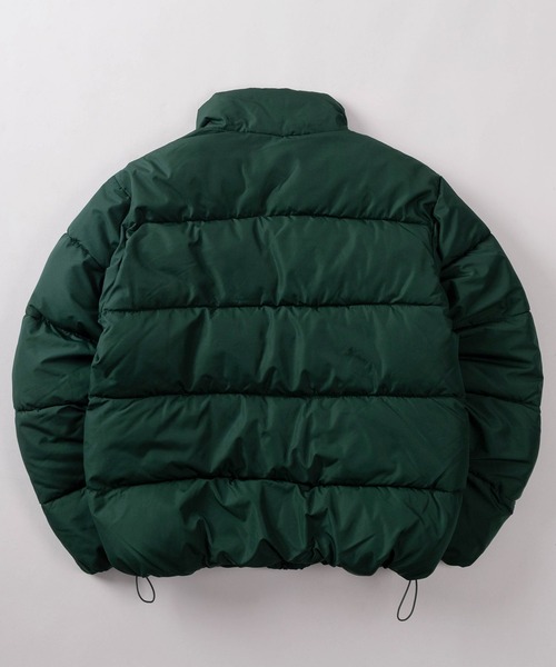 BEVERLY HILLS POLO CLUB（ビバリーヒルズポロクラブ）の「【71】【BEVERLY HILLS POLO CLUB/ビバリーヒルズポロクラブ】ブランドロゴ ワンポイント刺繍 パディングスタンドジャケット ファイバーダウンジャケット/撥水/防風（ダウンジャケット/コート・レディース・ブルー/ライトブラウン/ブラック/カーキ/ライトグレー/ダークブラウン系/ブラック系/ライトグレー系/グリーン系/ブルー系・M/L/XL）」の11枚目の写真