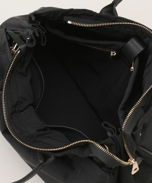 LE TALON(ルタロン)の「Story./ ストーリー NYLON BELT TOTE(トートバッグ・レディース・ブラック・FREE)」の5枚目の写真