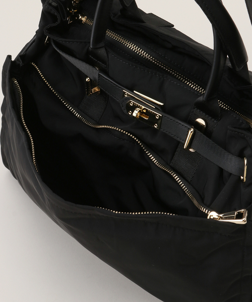 LE TALON(ルタロン)の「Story./ ストーリー NYLON BELT TOTE(トートバッグ・レディース・ブラック・FREE)」の11枚目の写真