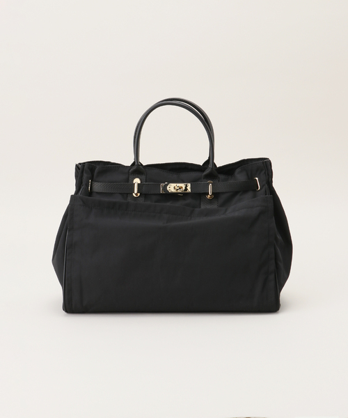 LE TALON(ルタロン)の「Story./ ストーリー NYLON BELT TOTE(トートバッグ・レディース・ブラック・FREE)」の21枚目の写真