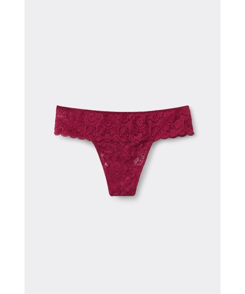 ★Intimissimi★ハートチャームブラジリアンショーツ★パンツ下着★赤M★ ブラジリアンショーツ | Intimissimi