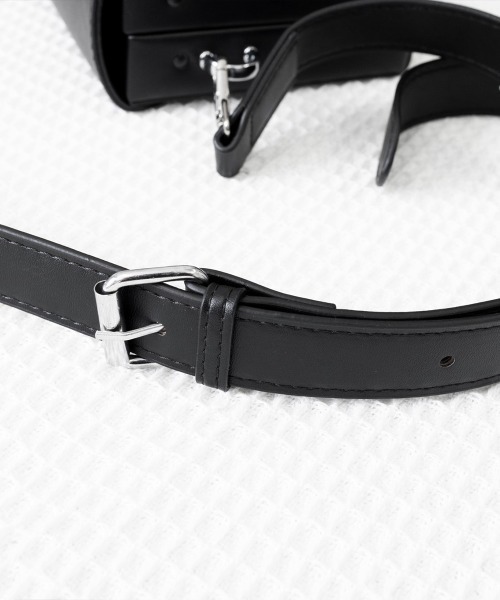 Miniministore(ミニミニストア)の「スクエア ショルダーバッグ 斜めがけ鞄黒(ショルダーバッグ・レディース・ブラック・FREE)」の19枚目の写真