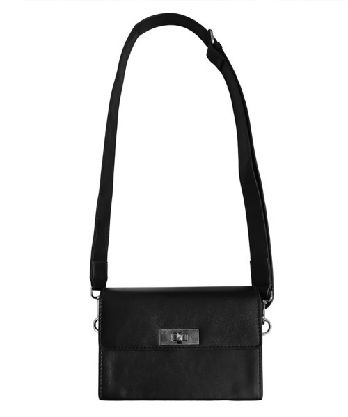 Miniministore(ミニミニストア)の「スクエア ショルダーバッグ 斜めがけ鞄黒(ショルダーバッグ・レディース・ブラック・FREE)」の22枚目の写真